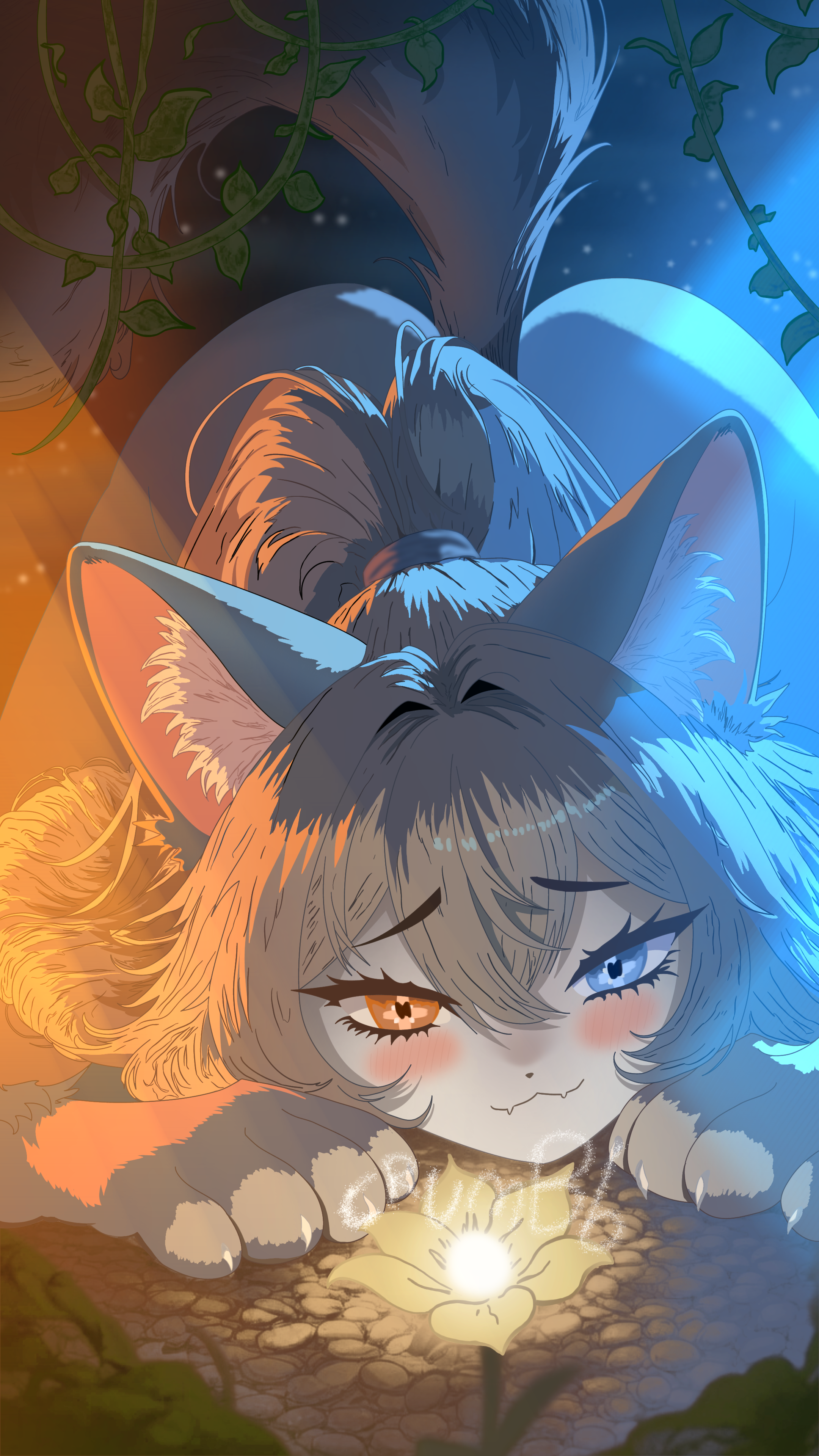 Art by Crumbb, tagged Beans