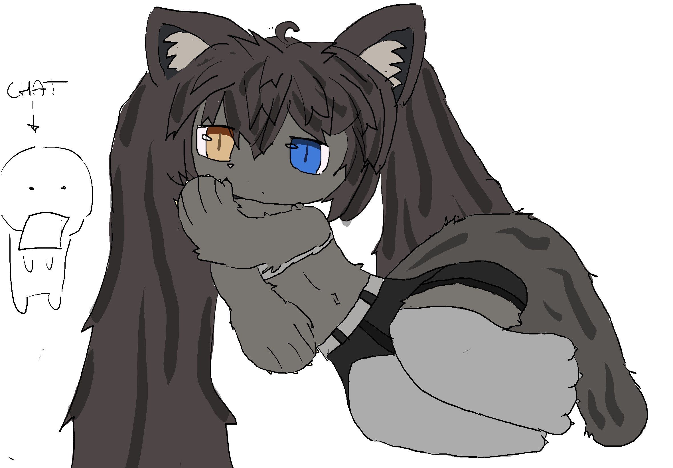 Art by Grub, tagged Beans