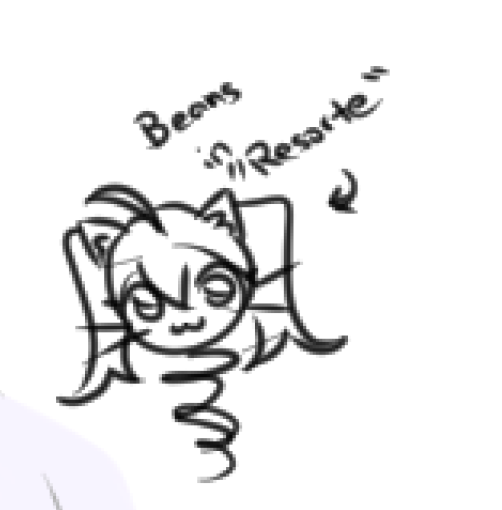 Art by Allyss, tagged Beans