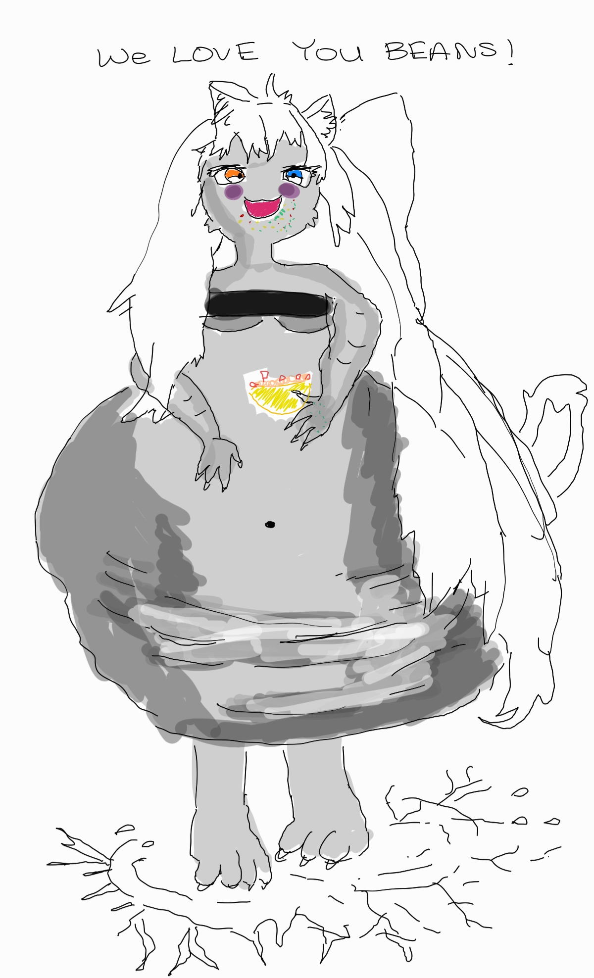 Art by Nitroverse, tagged Beans