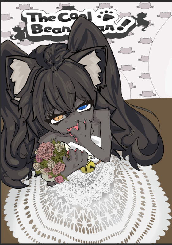 Art by kamengenger, tagged Beans